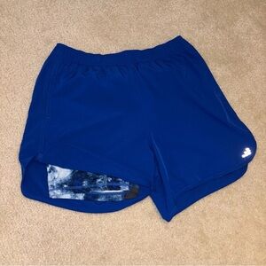 BCG Blue Lined Men’s Running Shorts